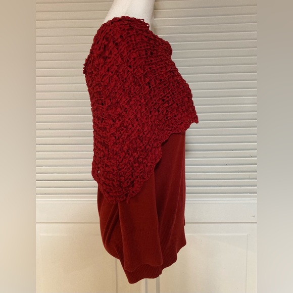NWT I.N. Studio Maroon Sweater Size XL - Picture 3 of 9